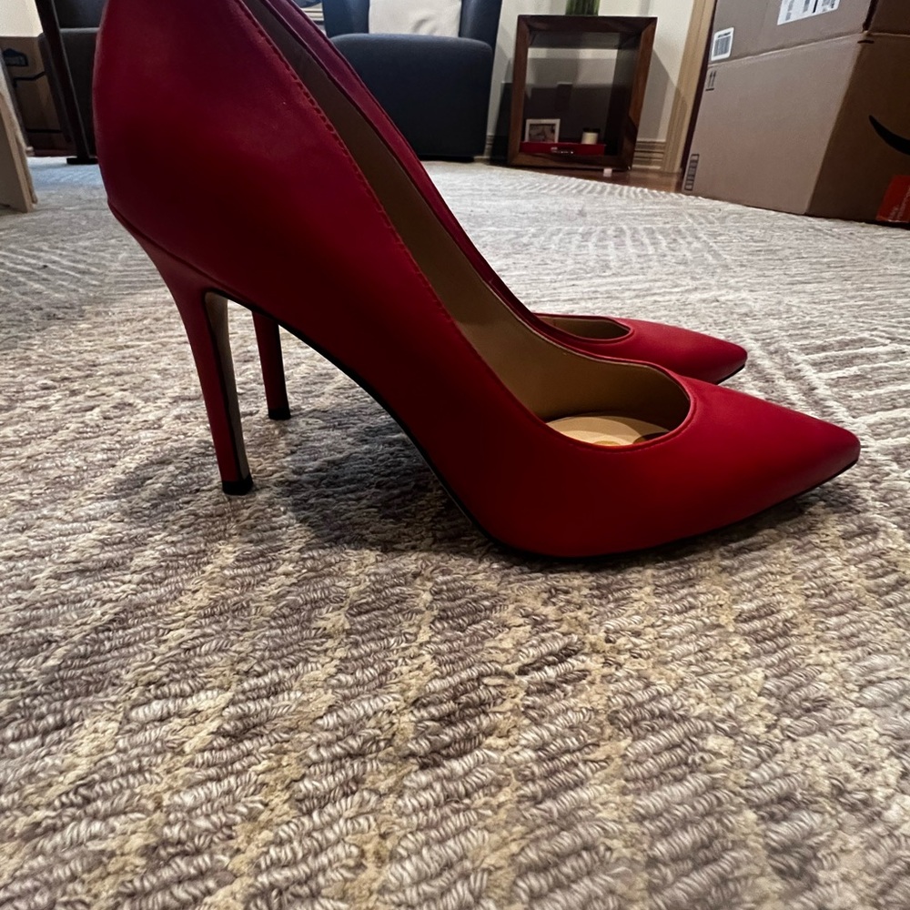 Elegant Red High Heels
